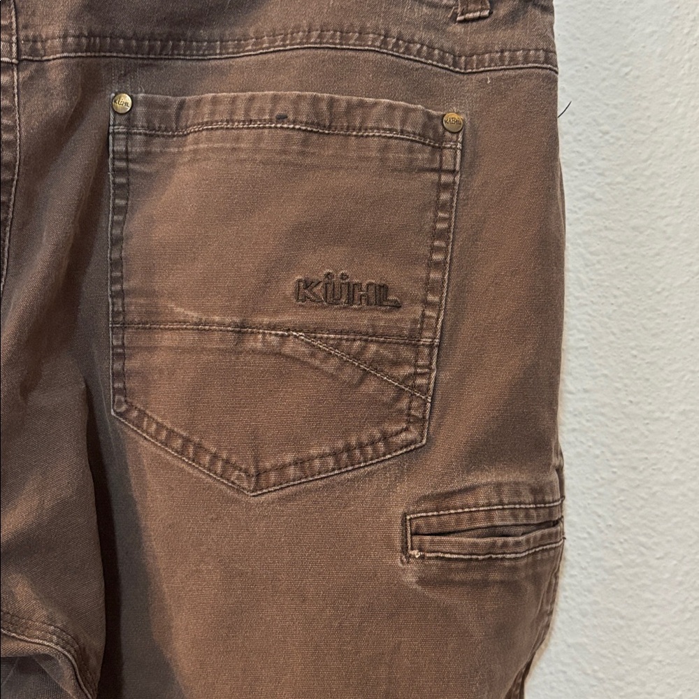 Kuhl Brown Casual Cargo Pants - Picture 4 of 7